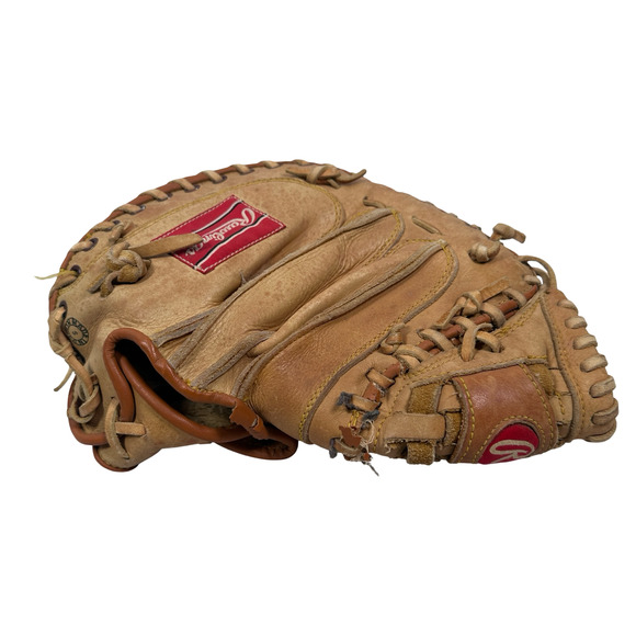 Rawlings RCM10 Catcher’s Mitt Glove Lance Parrish Signature Right Hand Thrower - Picture 4 of 13